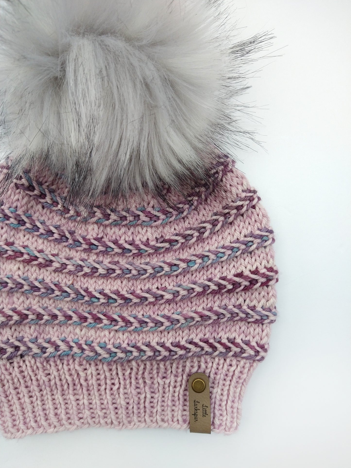 Mini Braids Beanie Pattern