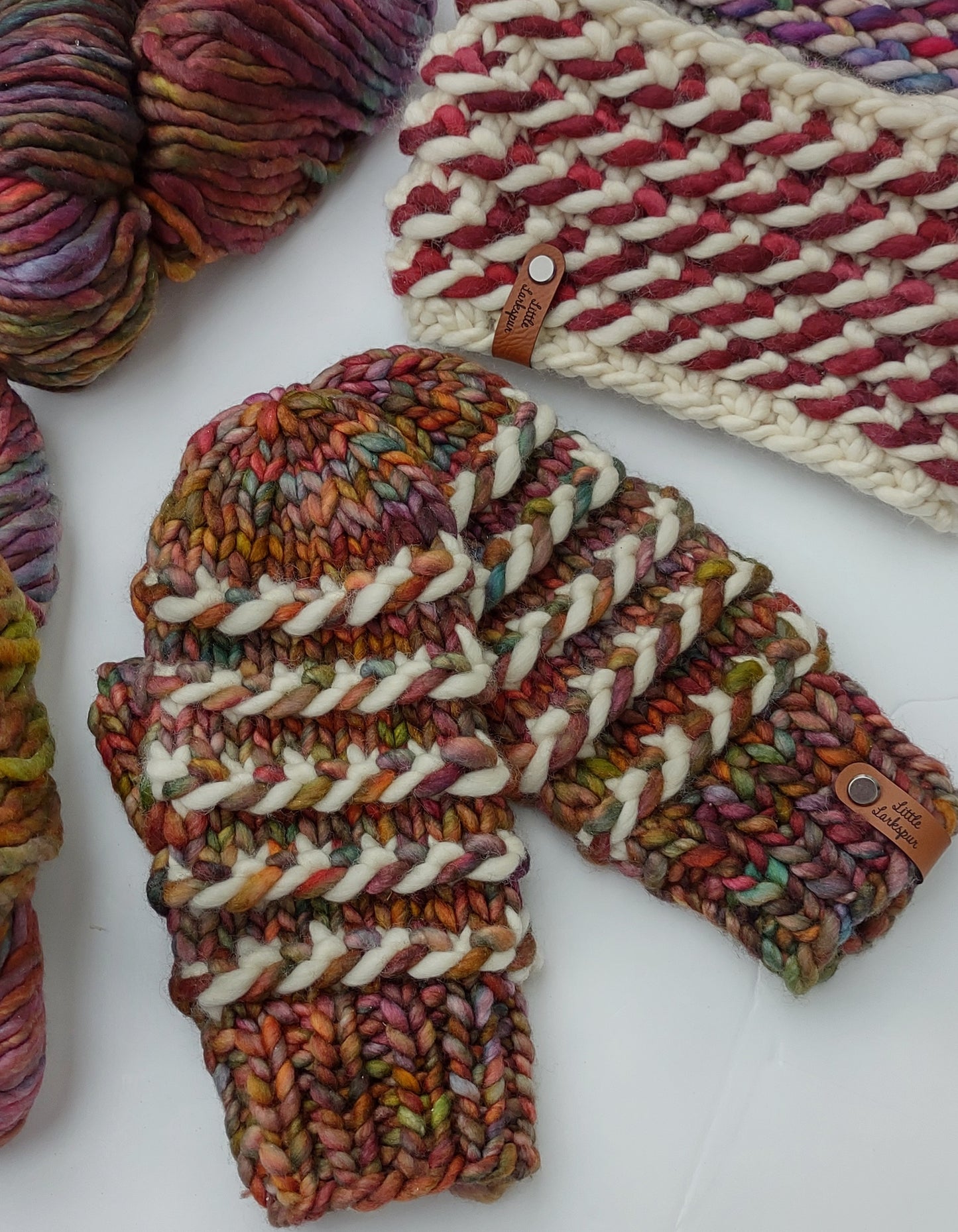 Twisted Candy Mittens Pattern