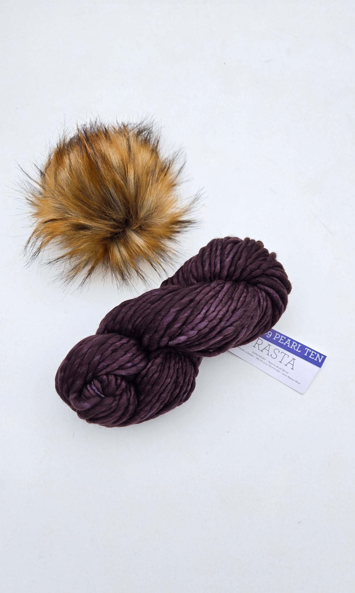 RASTA Yarn + Pom Kit: Pearl Ten