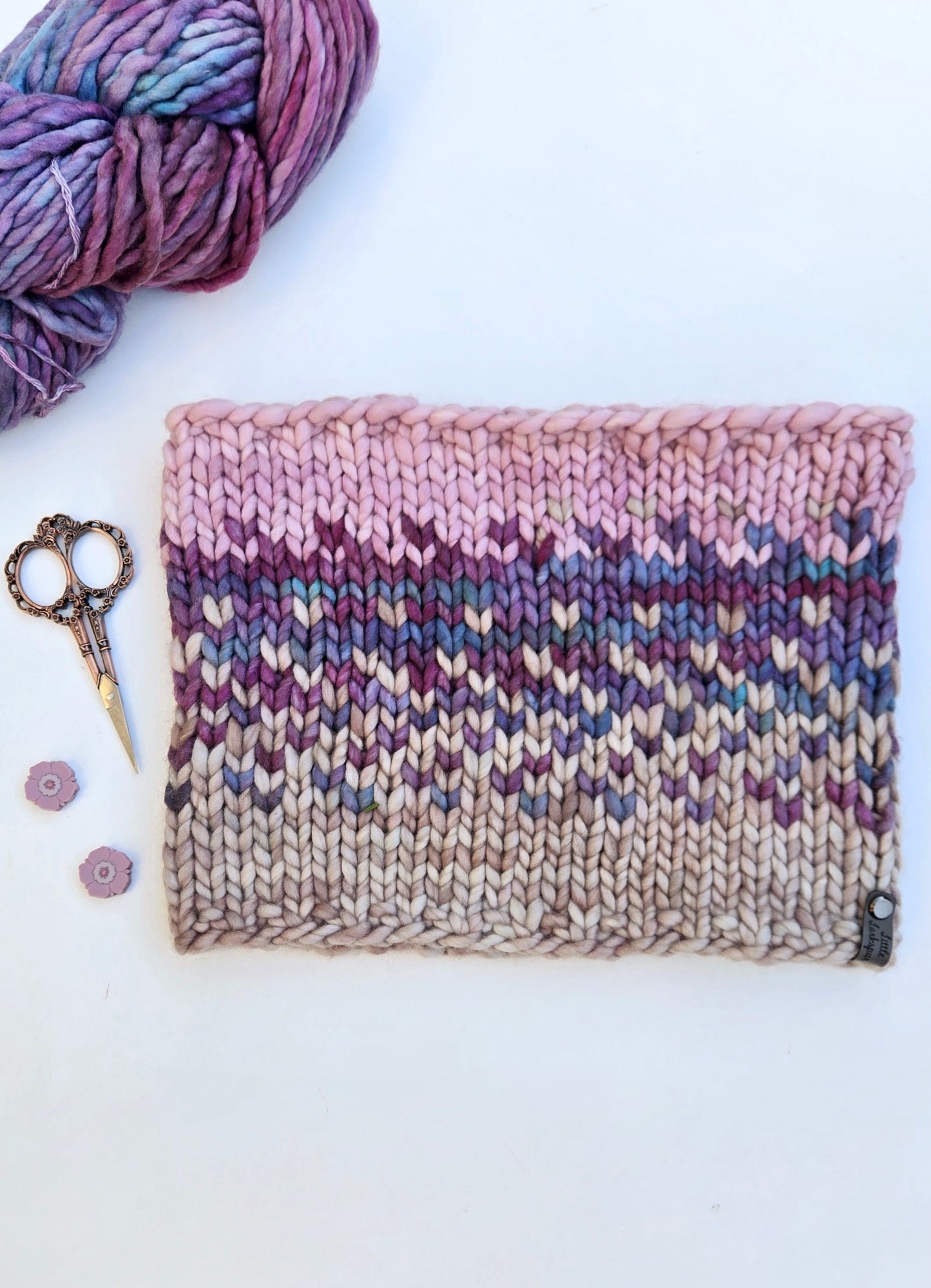 Luxury Hand Knit Cowl