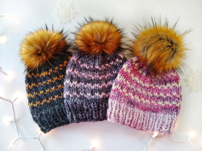 Twinkling Lights Hat Pattern