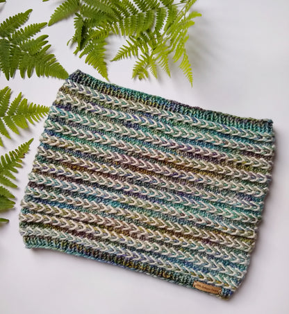 Mini Braids Cowl Pattern