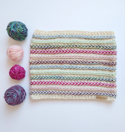 Mini Braids Cowl Pattern