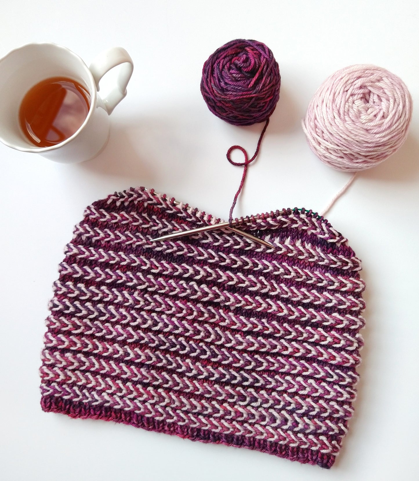 Mini Braids Cowl Pattern