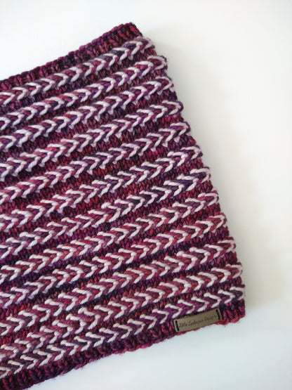 Mini Braids Cowl Pattern