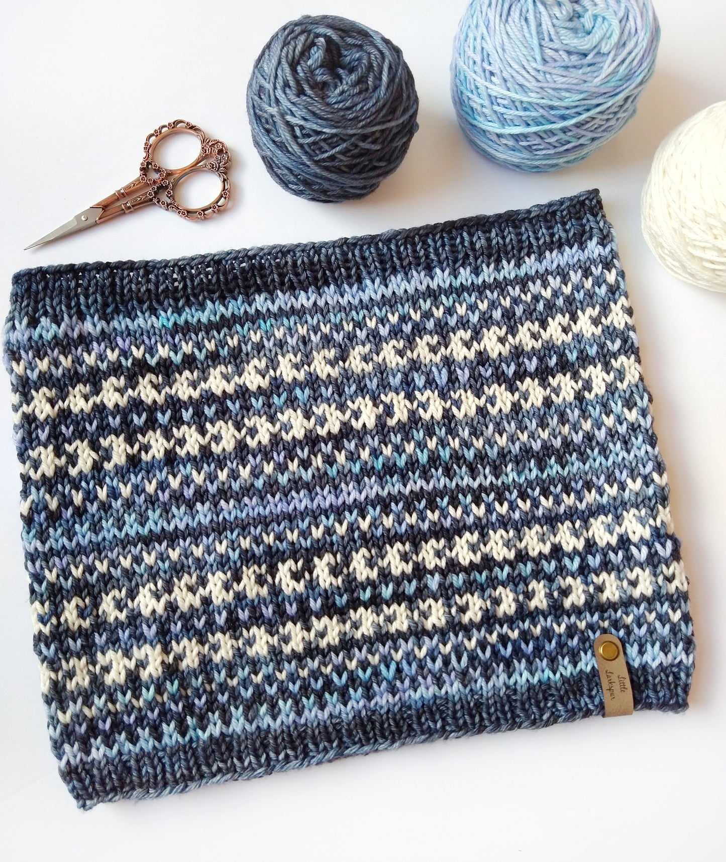 Bold Coast Cowl Pattern