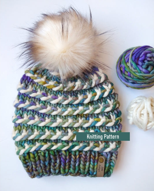 Twisted Candy Hat Pattern