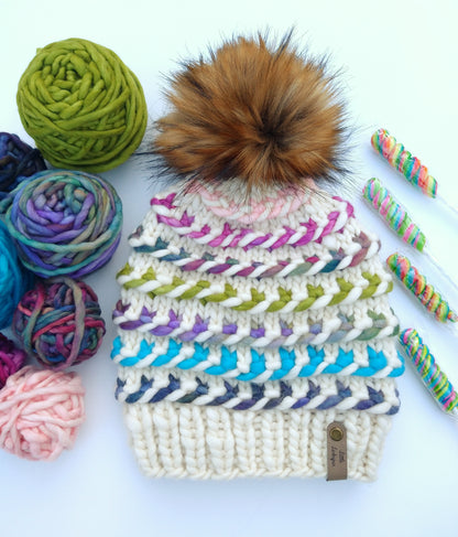 Twisted Candy Hat Pattern