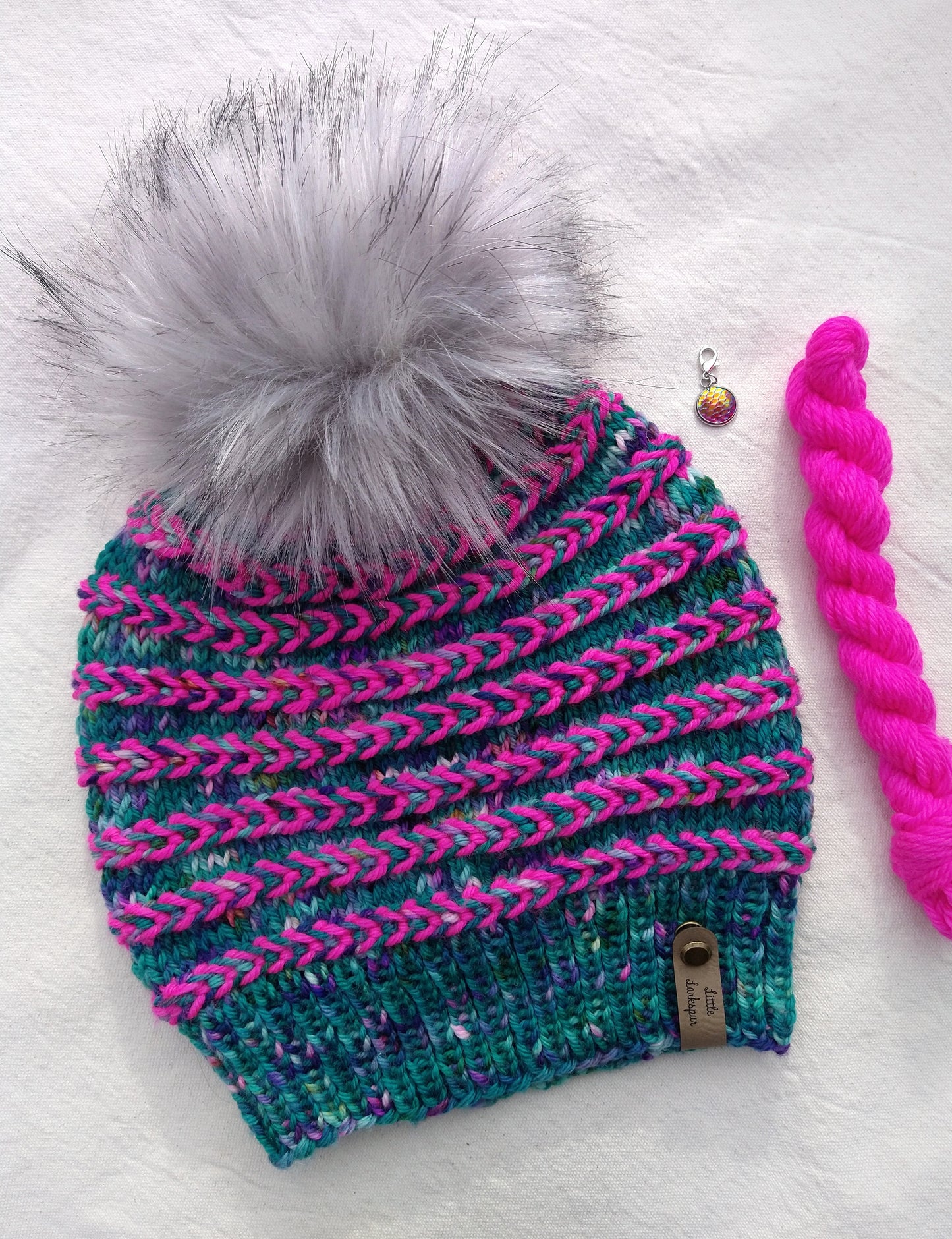 Mini Braids Beanie Pattern