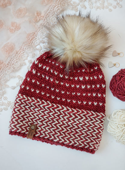 Banded Braids Beanie LITE Pattern