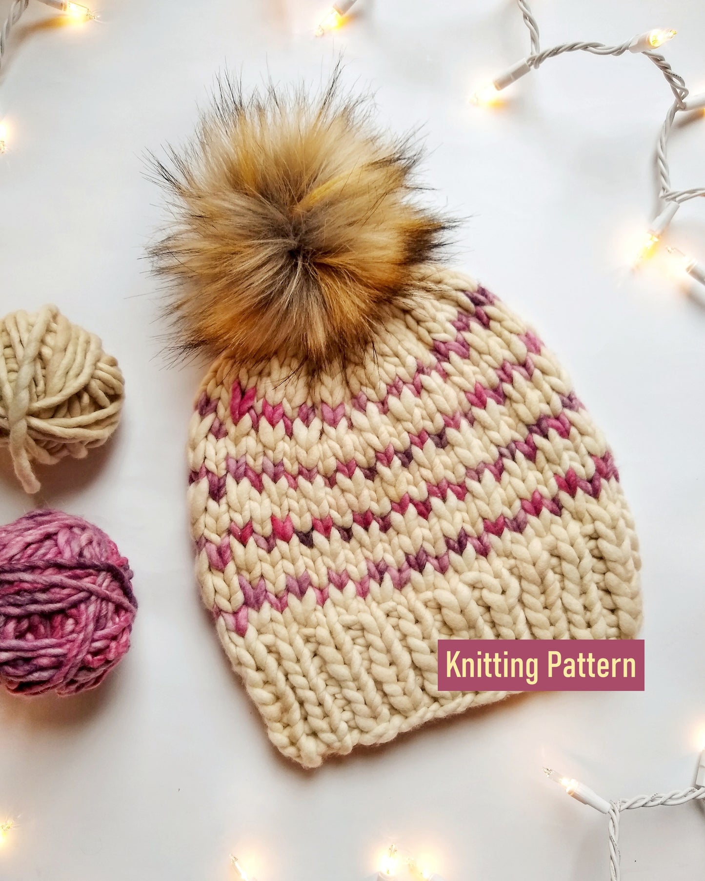 Twinkling Lights Hat Pattern