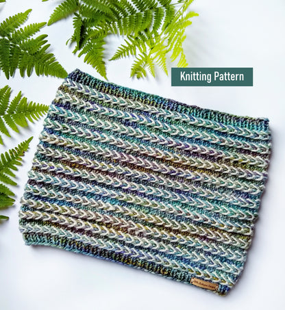 Mini Braids Cowl Pattern