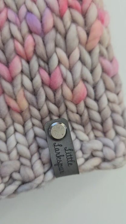 Luxury Hand Knit Cowl