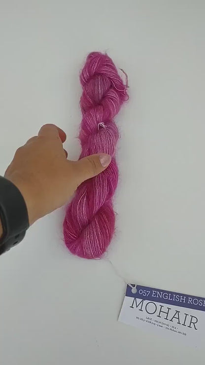 1 skein Malabrigo Mohair in English Rose