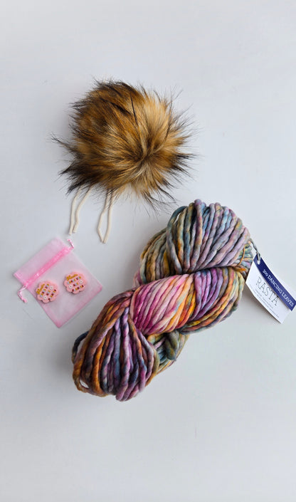 RASTA Yarn + Pom Kit: Dancing Leaves