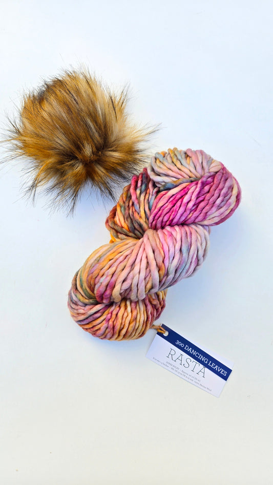 Yarn + Pom Kit: Dancing Leaves