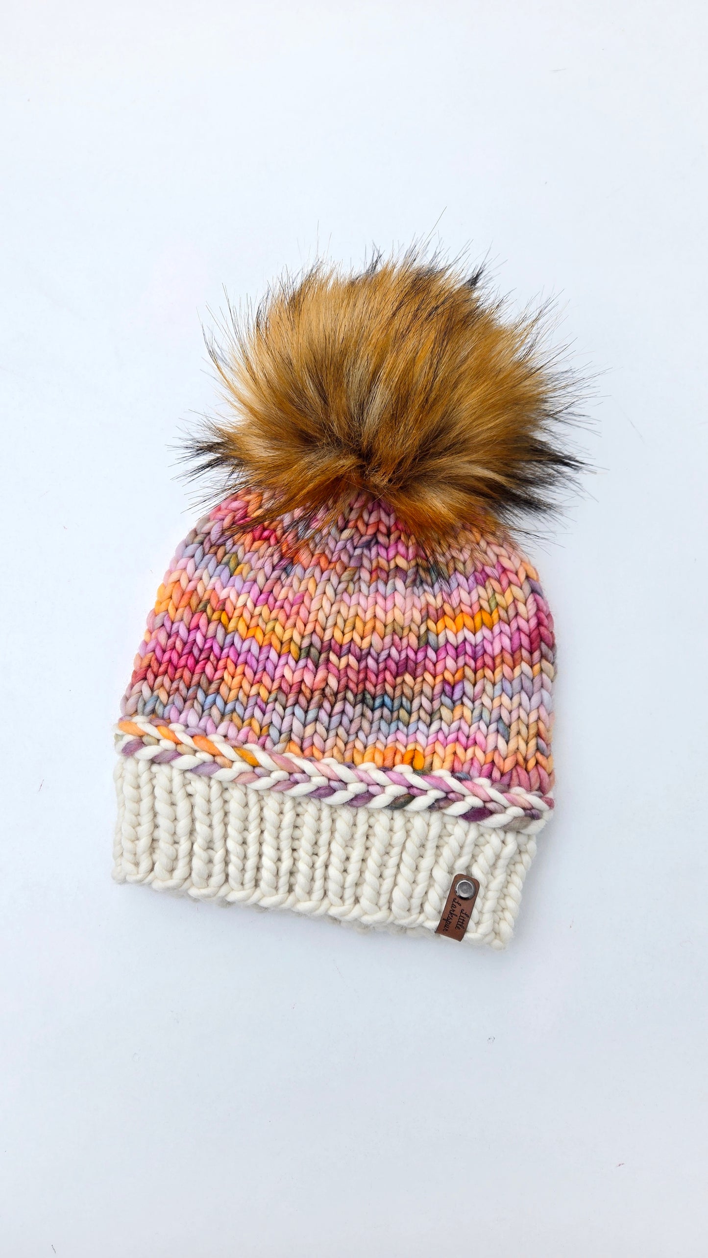 Luxury Merino Wool Adult Hand Knit Hat
