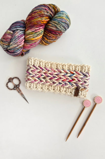Merino Wool Adult Headband - Creams + Pastels