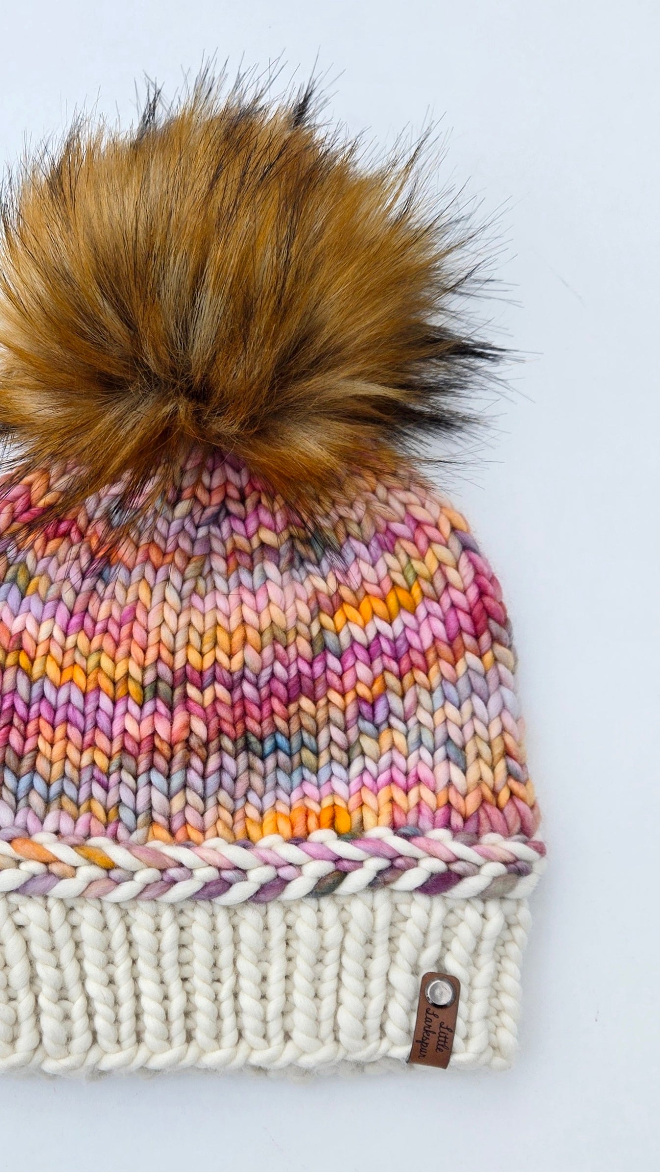 Luxury Merino Wool Adult Hand Knit Hat