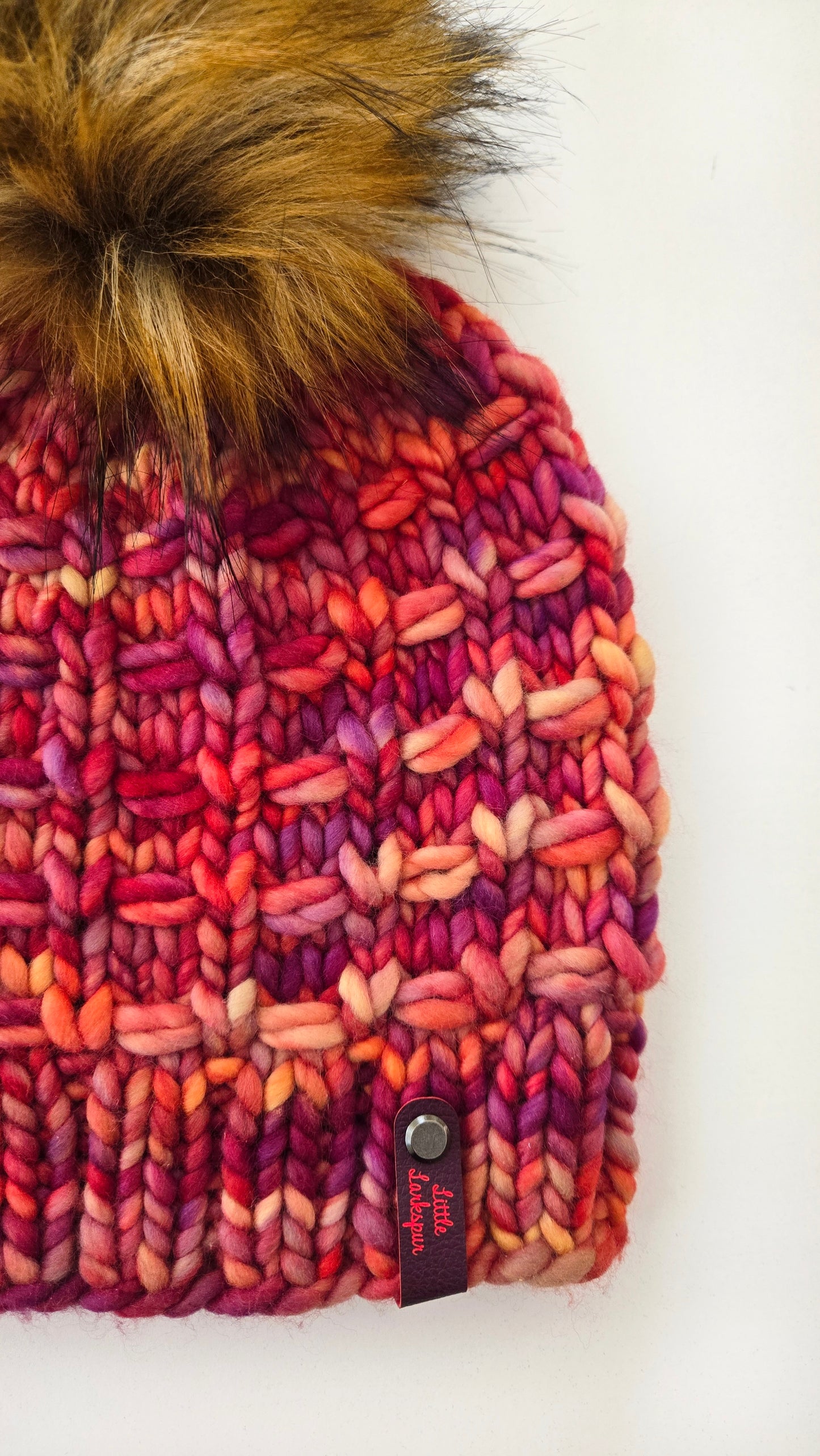 Luxury Adult Merino Wool Hand Knit Hat