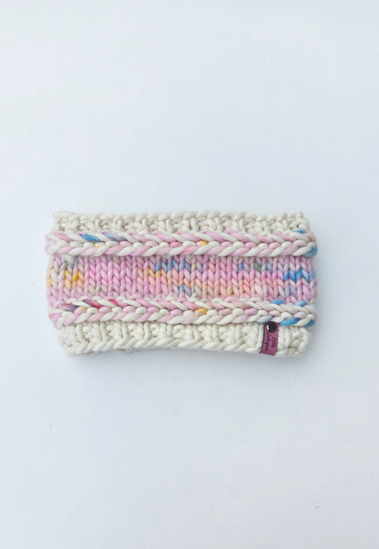 Merino Wool Adult Headband - Candy Pink