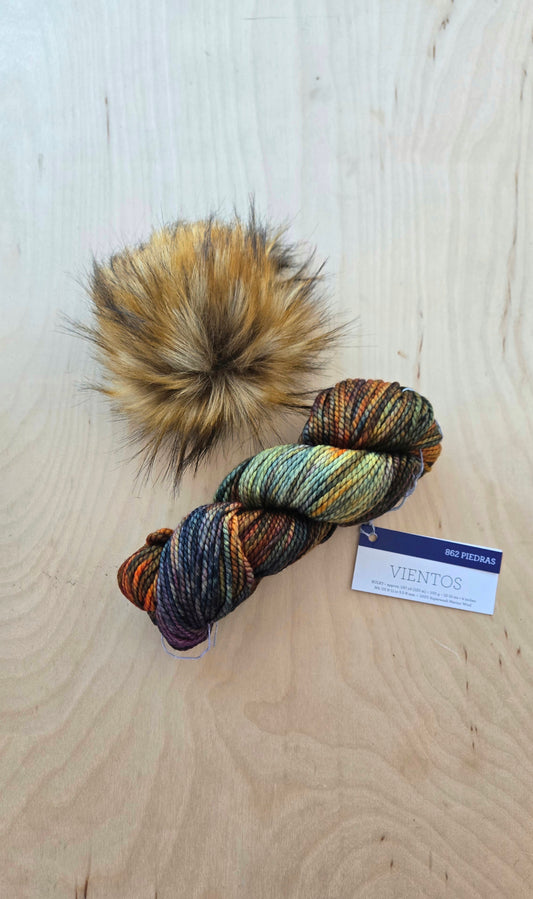 VIENTOS Yarn + Pom Kit: Piedras