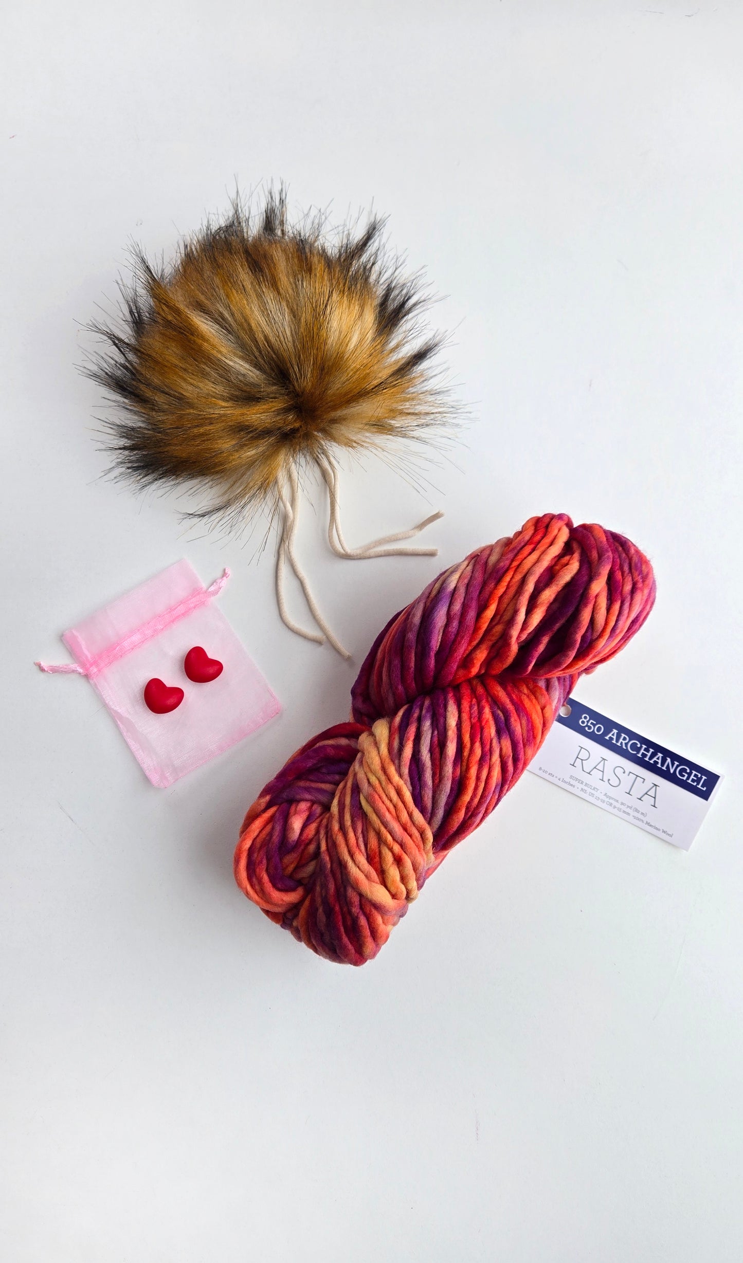 RASTA Yarn + Pom Kit: Archangel