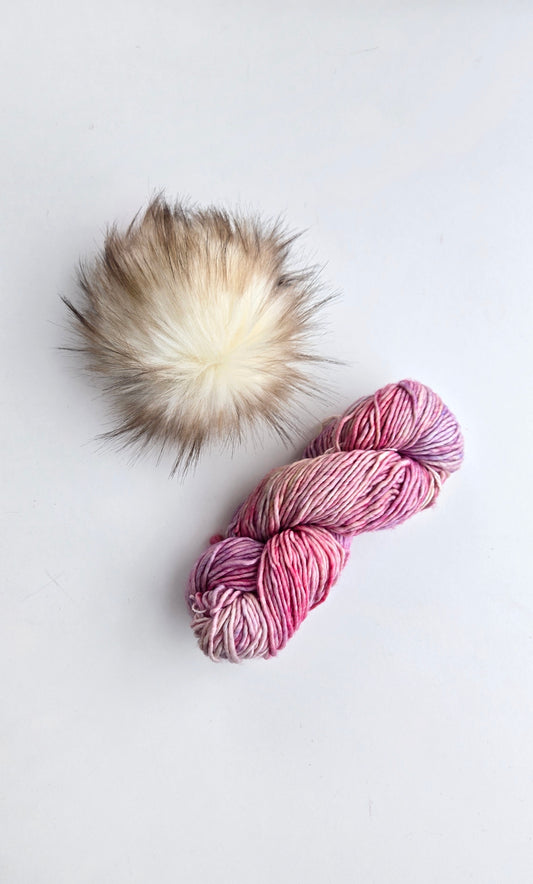 MECHA Yarn + Pom Kit: Rosalinda