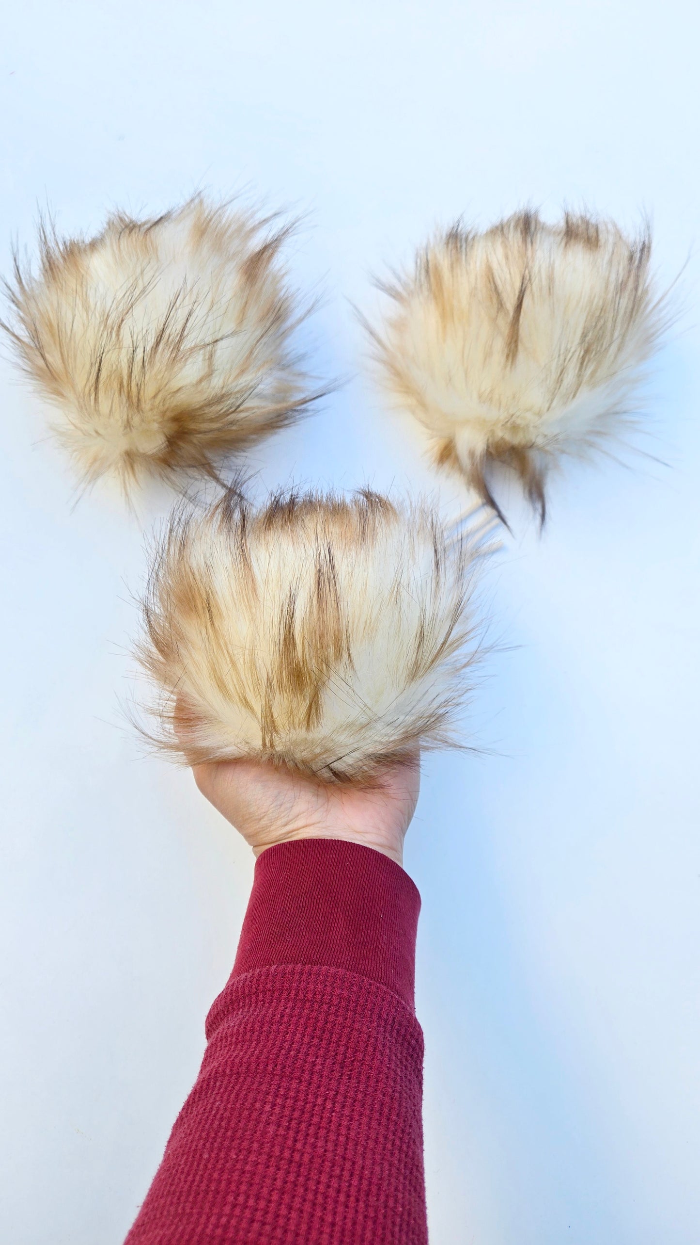 Latte - Pom Pom by Sugar Maple Fibers