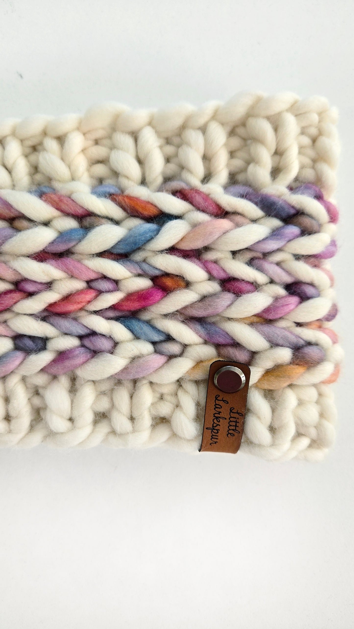 Merino Wool Adult Headband - Creams + Pastels