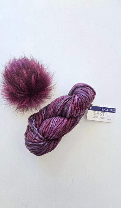 RASTA Yarn + Pom Kit: Lotus