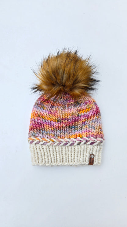 Luxury Merino Wool Adult Hand Knit Hat