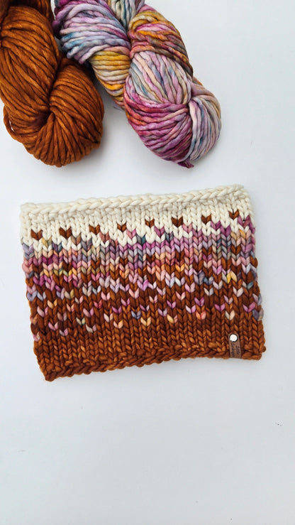 Luxury Hand Knit Cowl