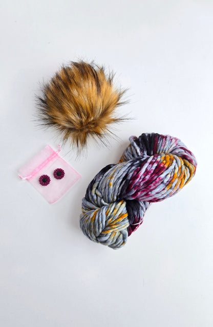 RASTA Yarn + Pom Kit: Tundra