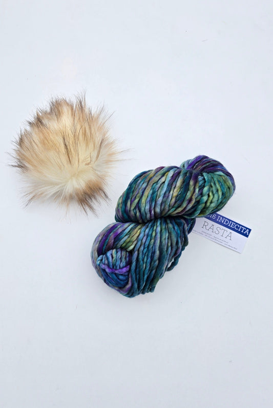 Yarn + Pom Kit: Indiecita