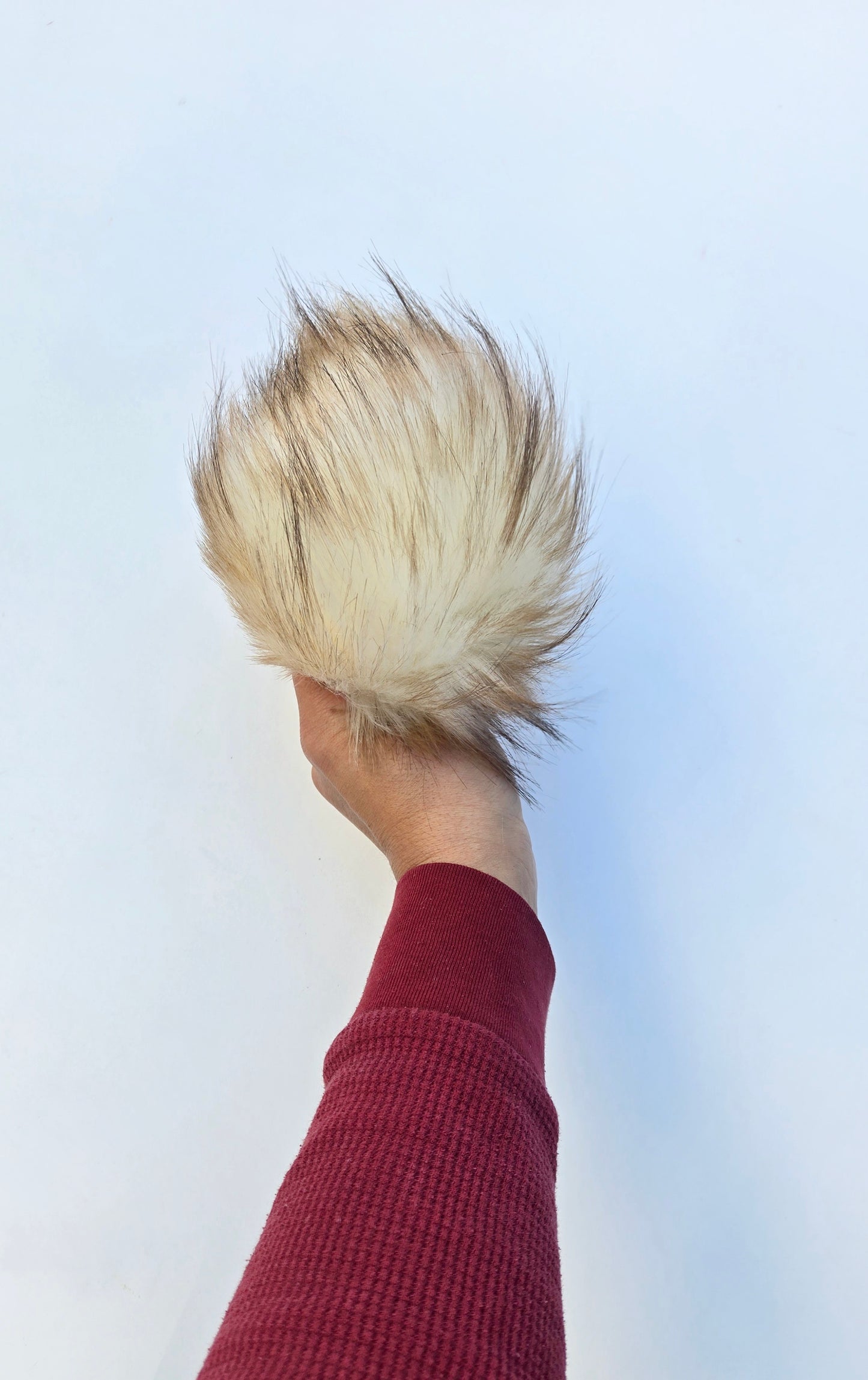 Latte - Pom Pom by Sugar Maple Fibers