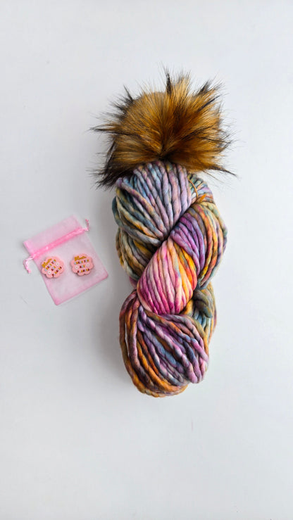RASTA Yarn + Pom Kit: Dancing Leaves