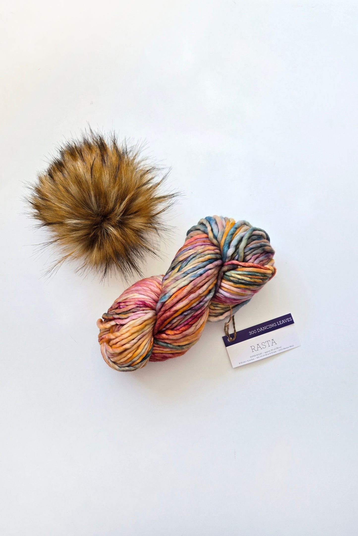 RASTA Yarn + Pom Kit: Dancing Leaves