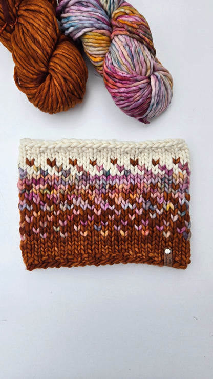 Luxury Hand Knit Cowl