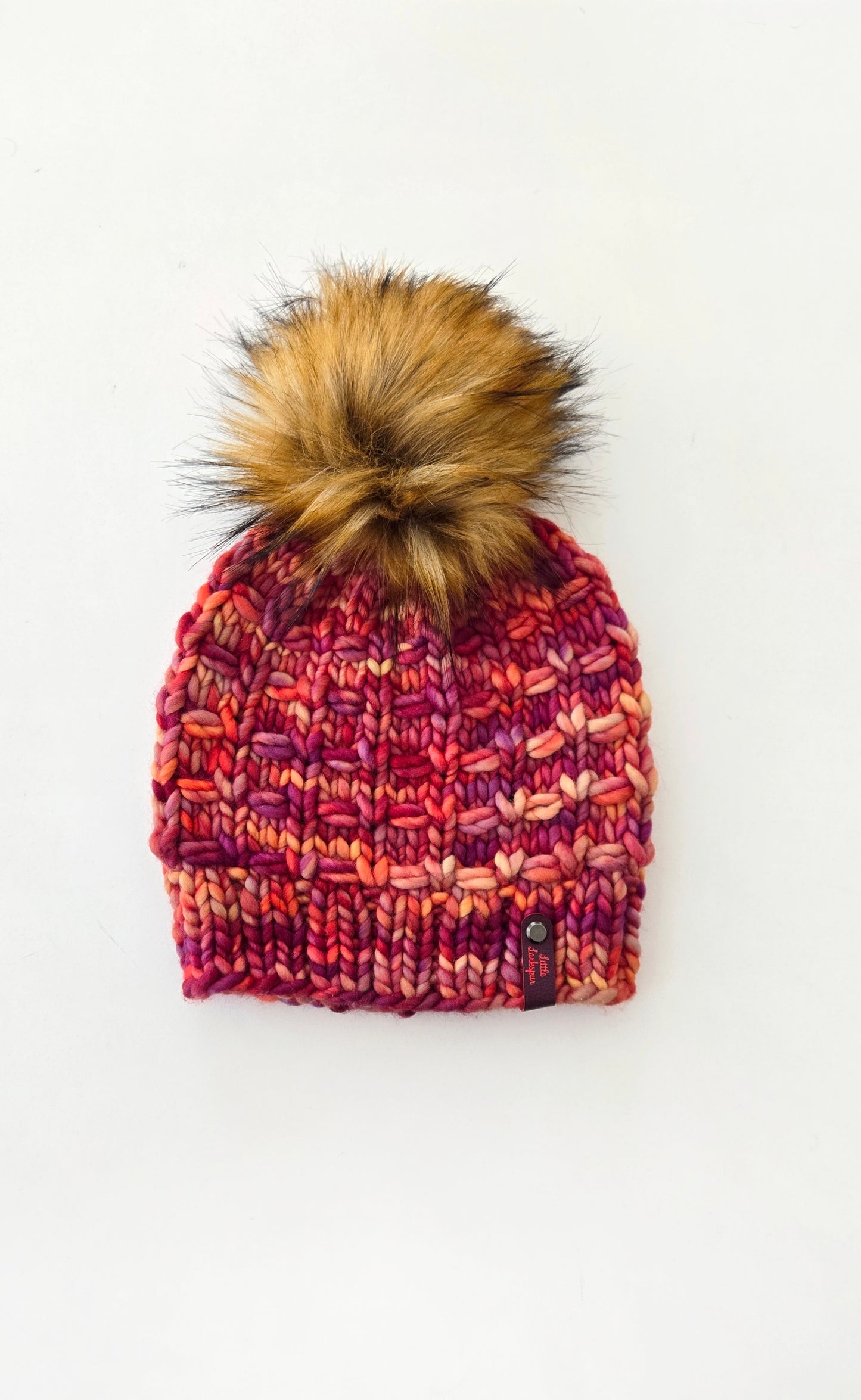 Luxury Adult Merino Wool Hand Knit Hat