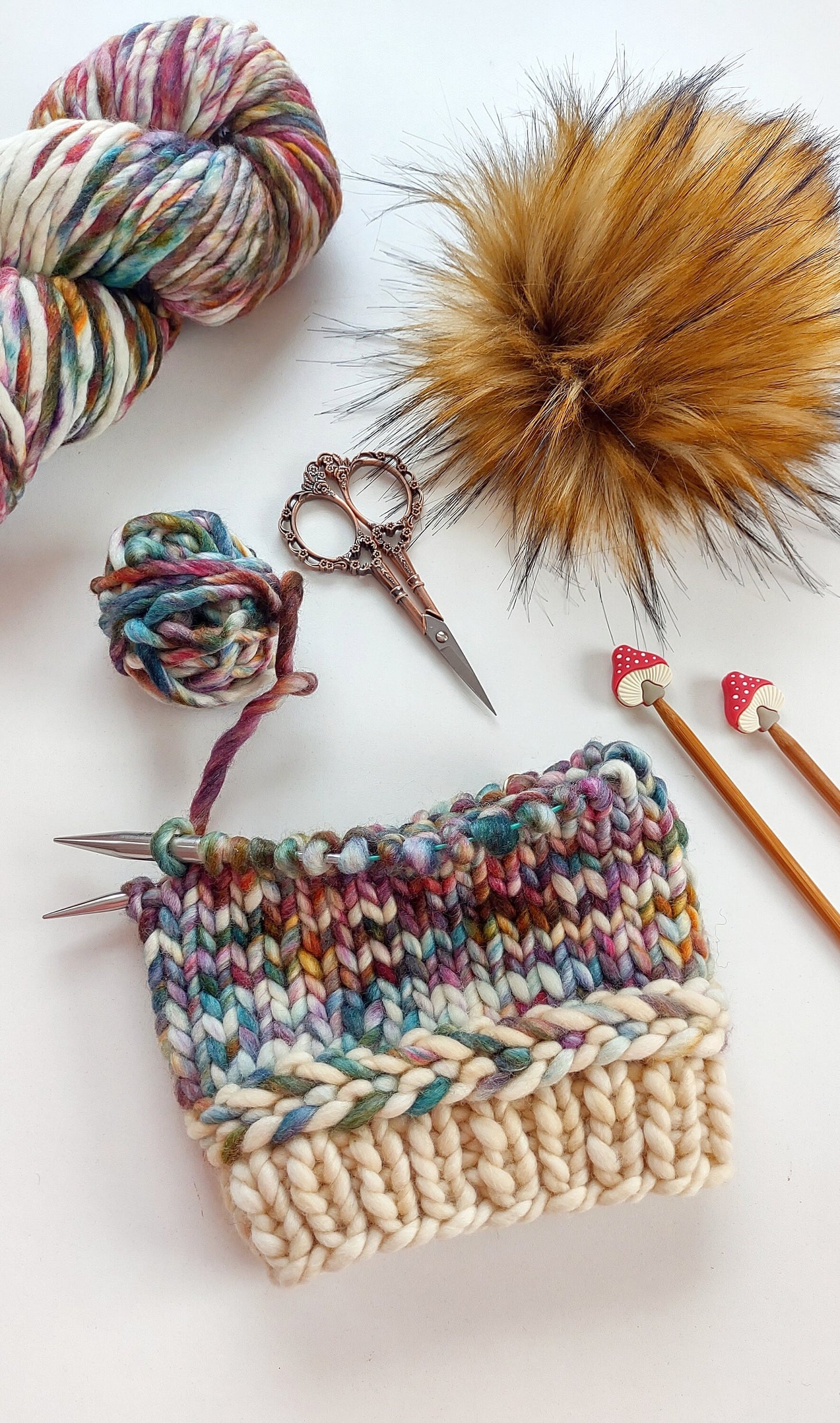 Tidal Crest KIDS Beanie Knitting PATTERN. Baby, Children Size Pattern. DIY Braided Brim Knit Hat Pattern. Handknit Hat. Advanced Beginner